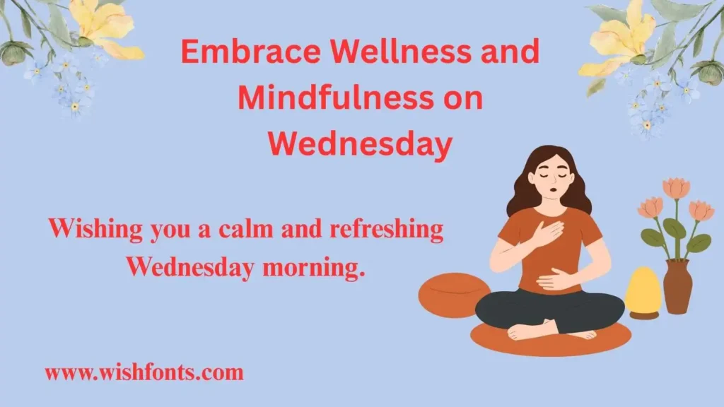 Embrace Wellness and Mindfulness on Wednesday