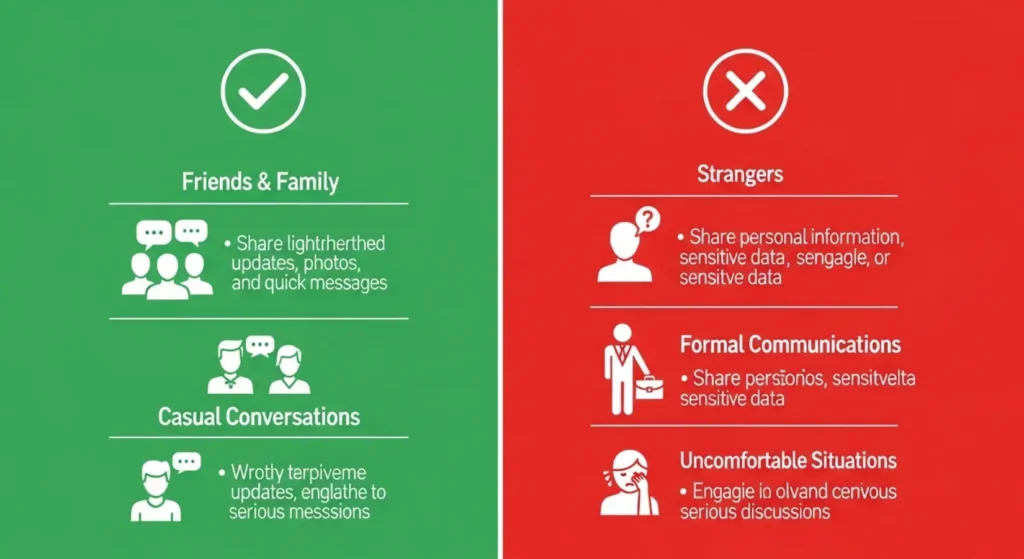 When to avoid using it and when to use it