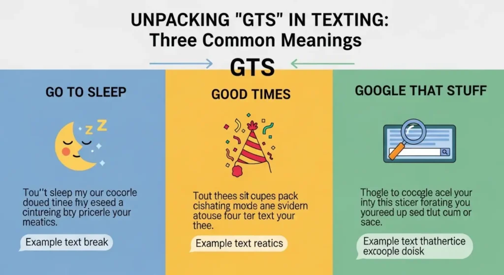 What does Gts mean in text?