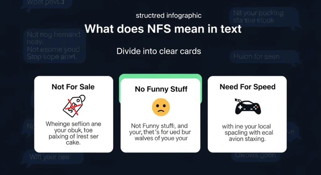 What does NFS mean in text?