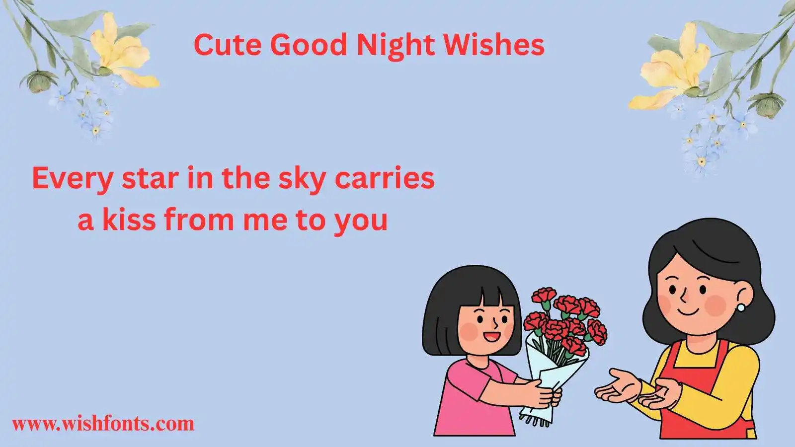 Cute Good Night Wishes