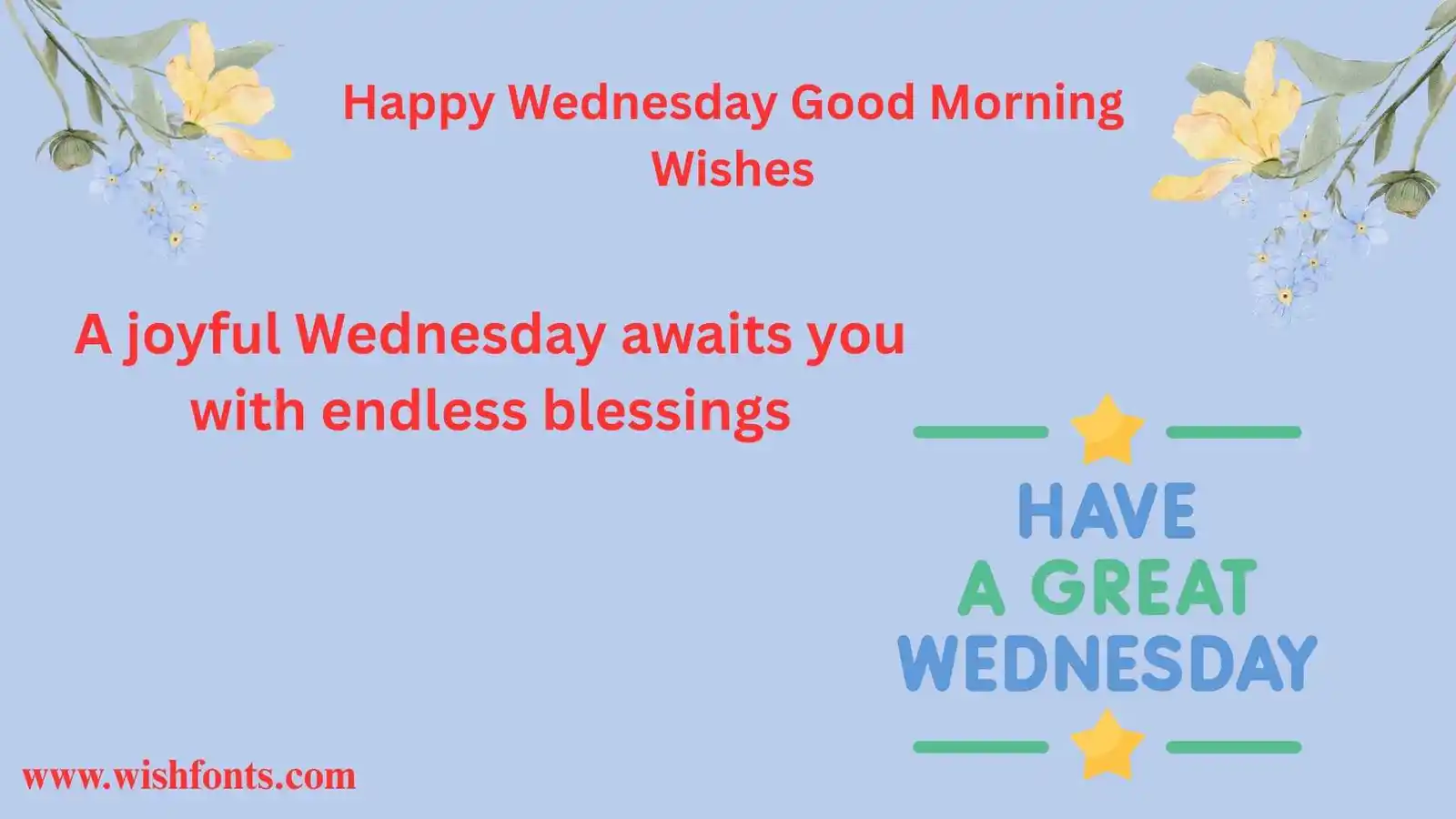 Happy Wednesday Good Morning Wishes