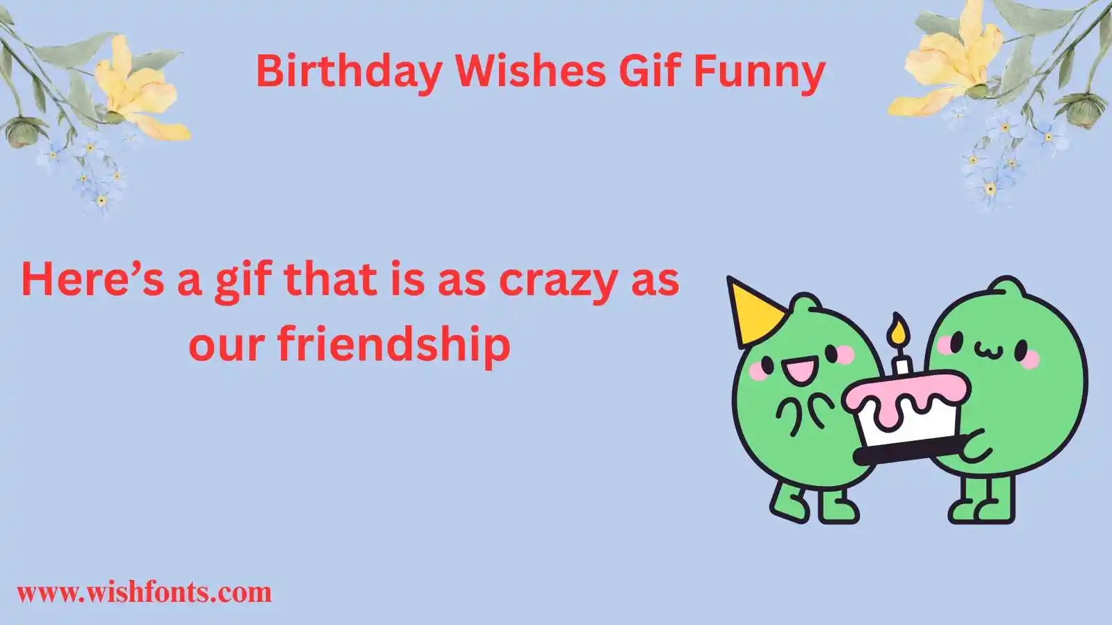 Birthday Wishes Gif Funny