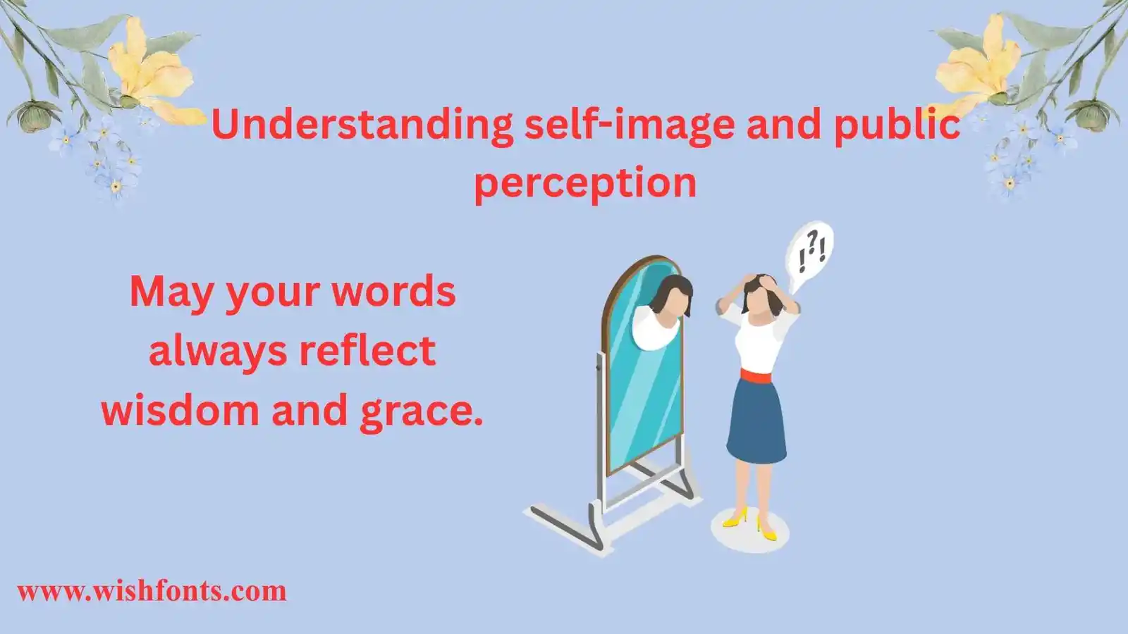Understanding self-image and public perception