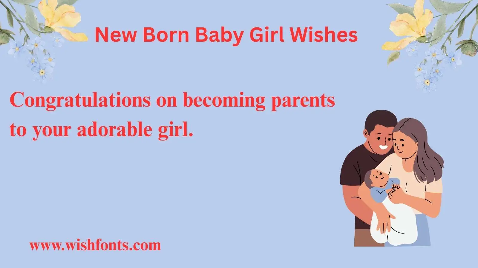New Born Baby Girl Wishes