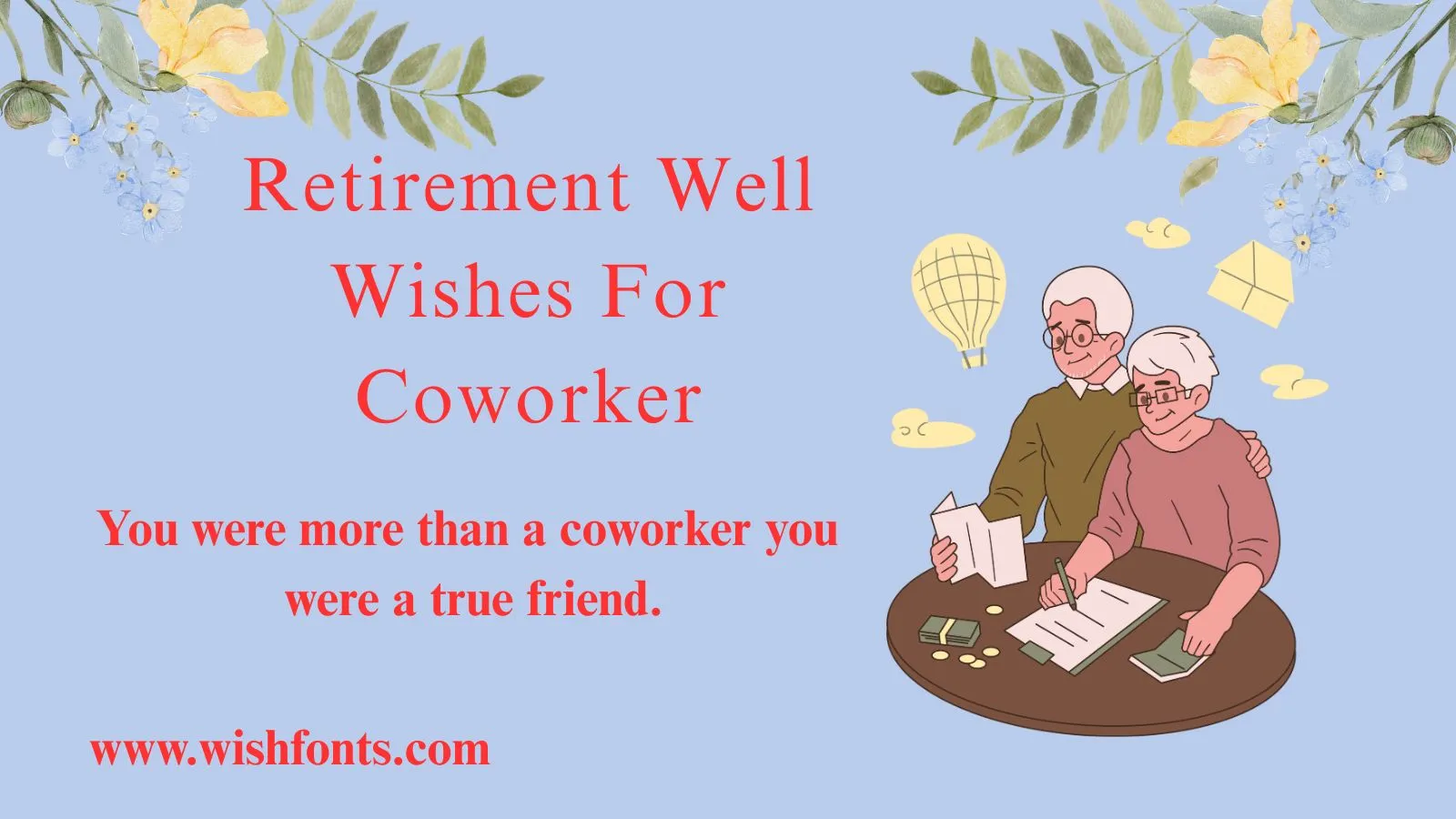 Retirement Well Wishes