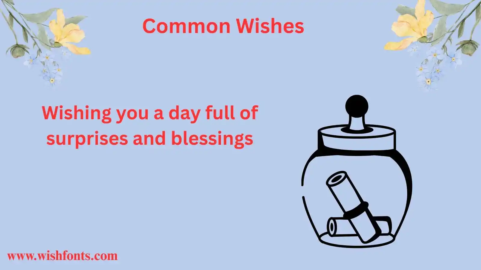 common-wishes
