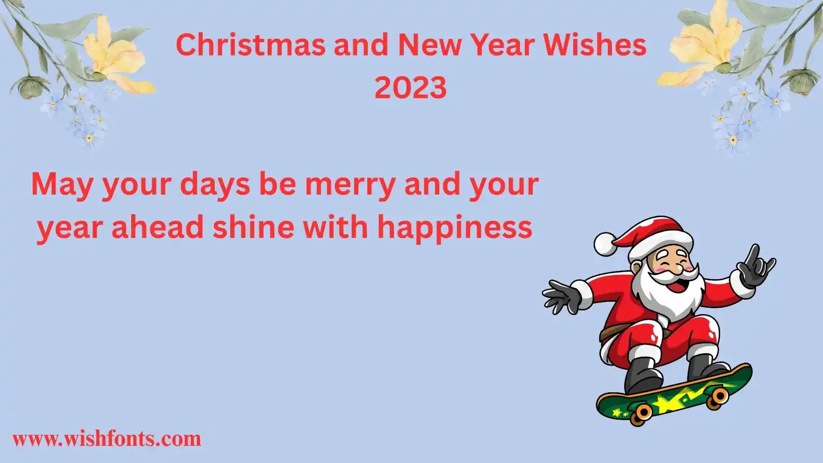 Christmas and New Year Wishes 2023