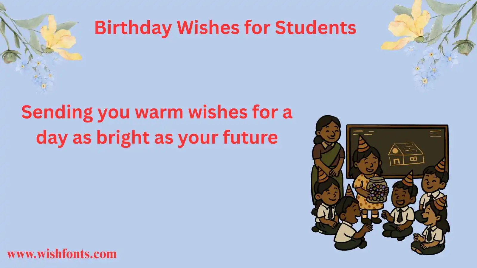 Birthday Wishes for Students