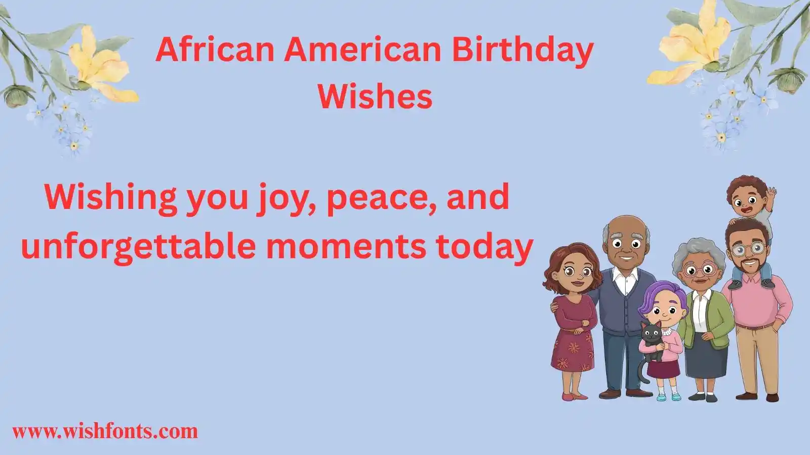 African American Birthday Wishes
