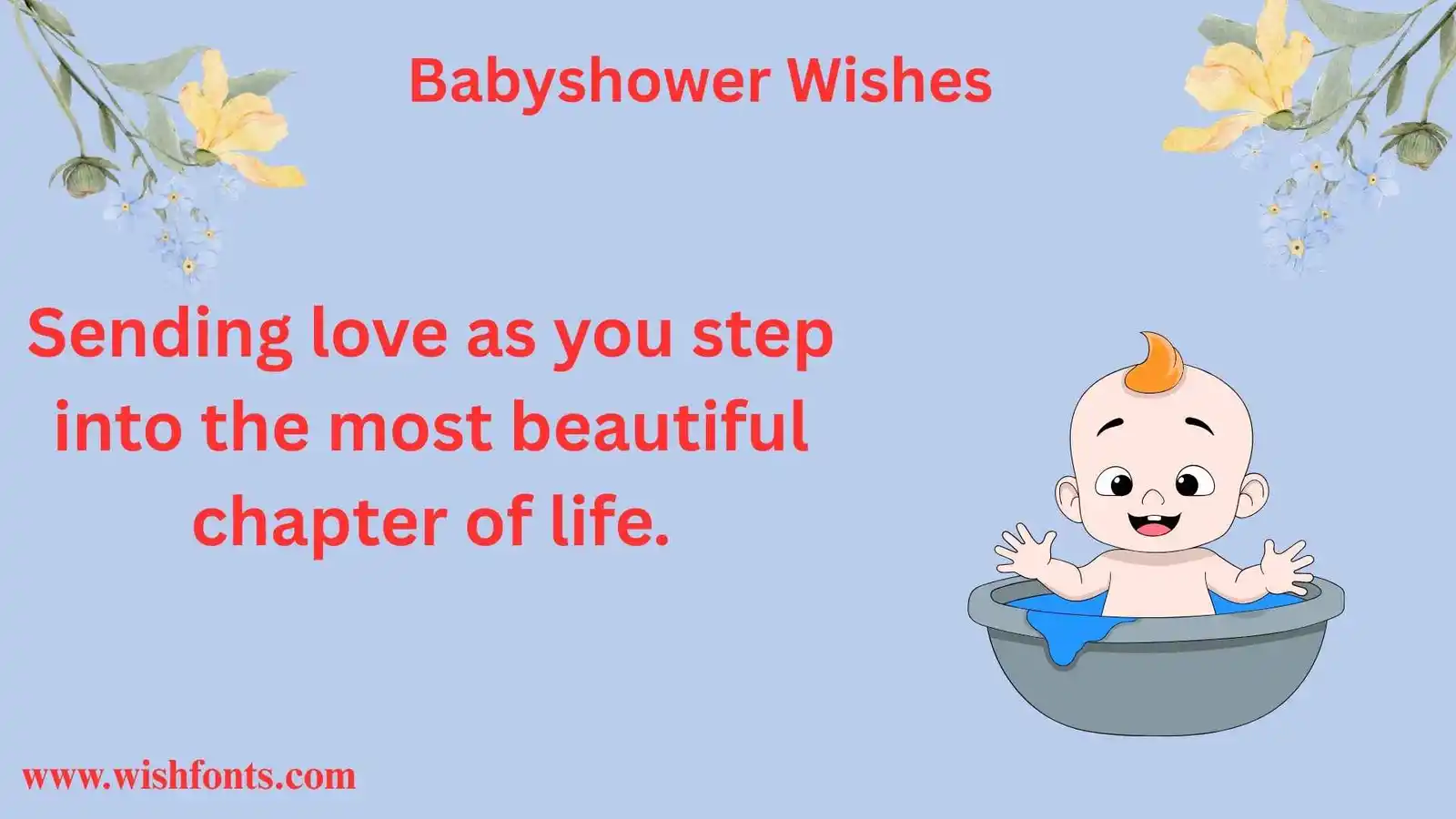 Baby shower Wishes