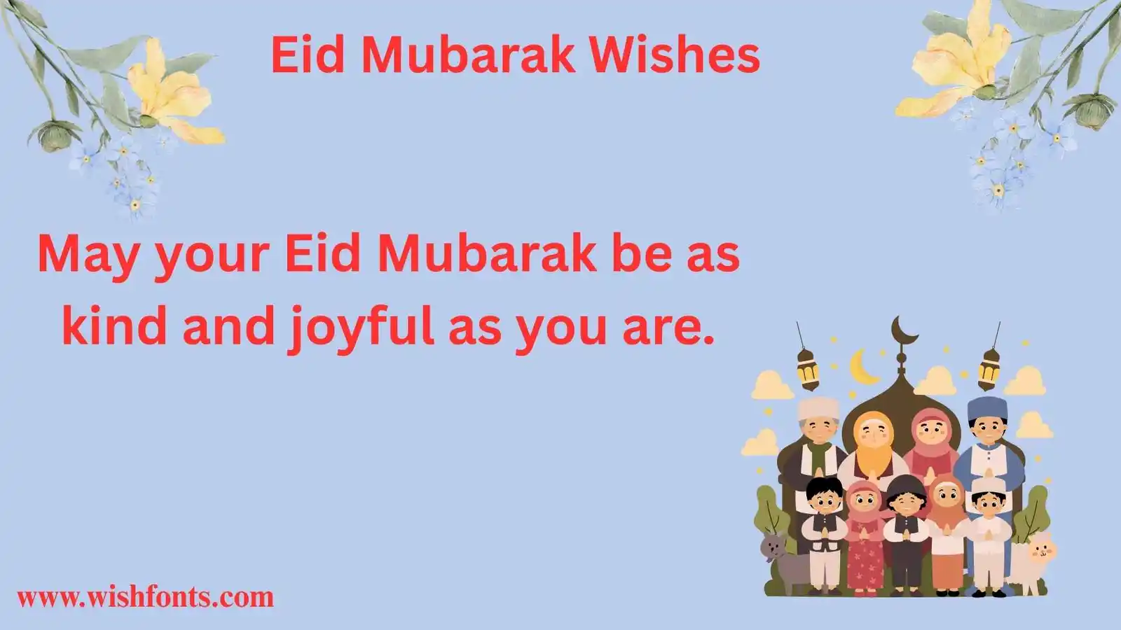 Eid Mubarak Wishes
