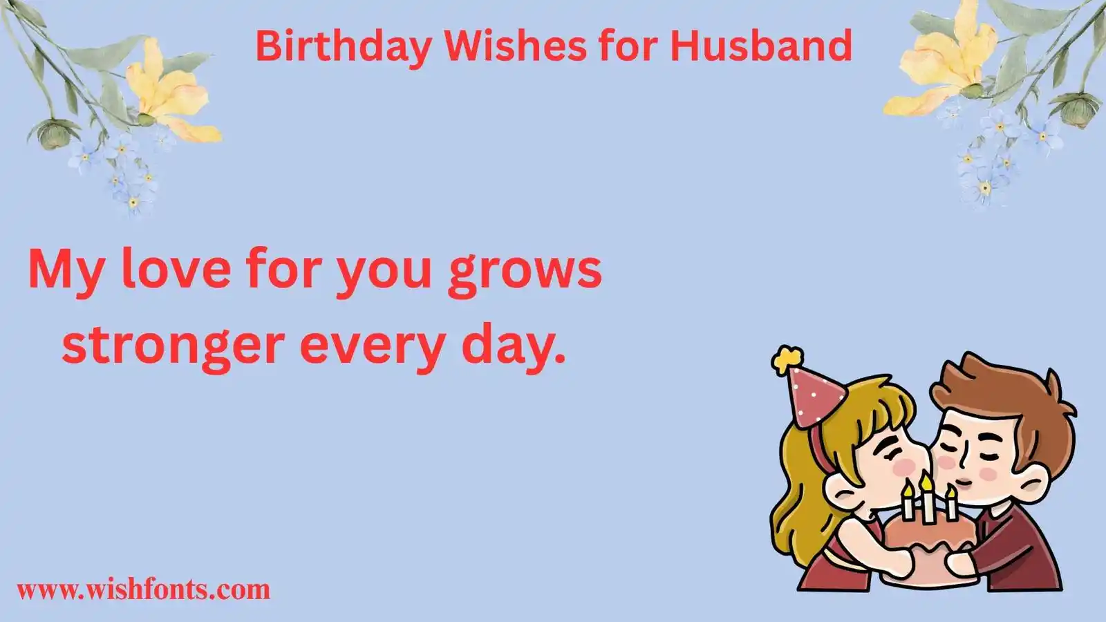 Birthday Wishes for husband