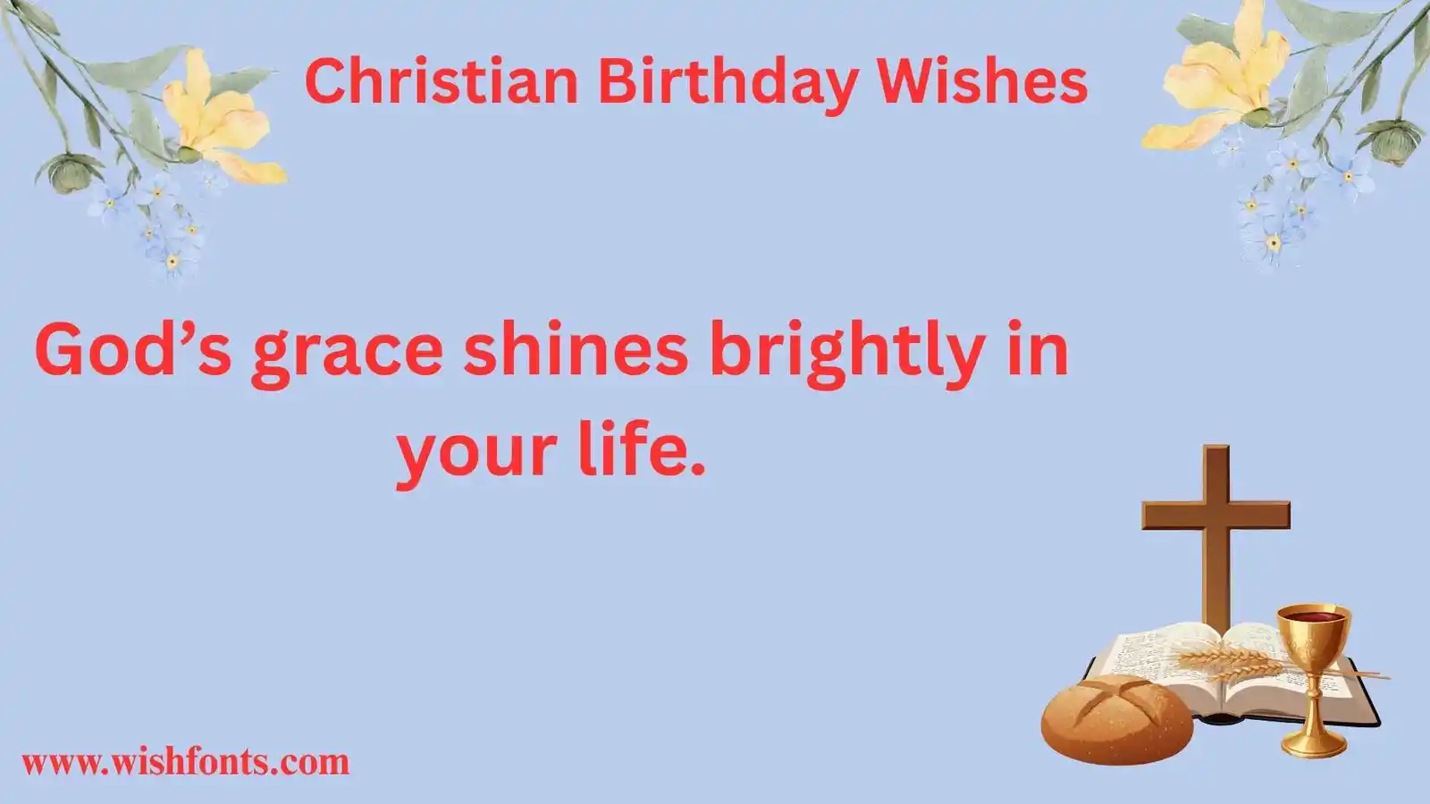 Christian birthday wishes