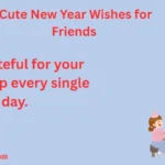 Cute New Year Wishes for Friends