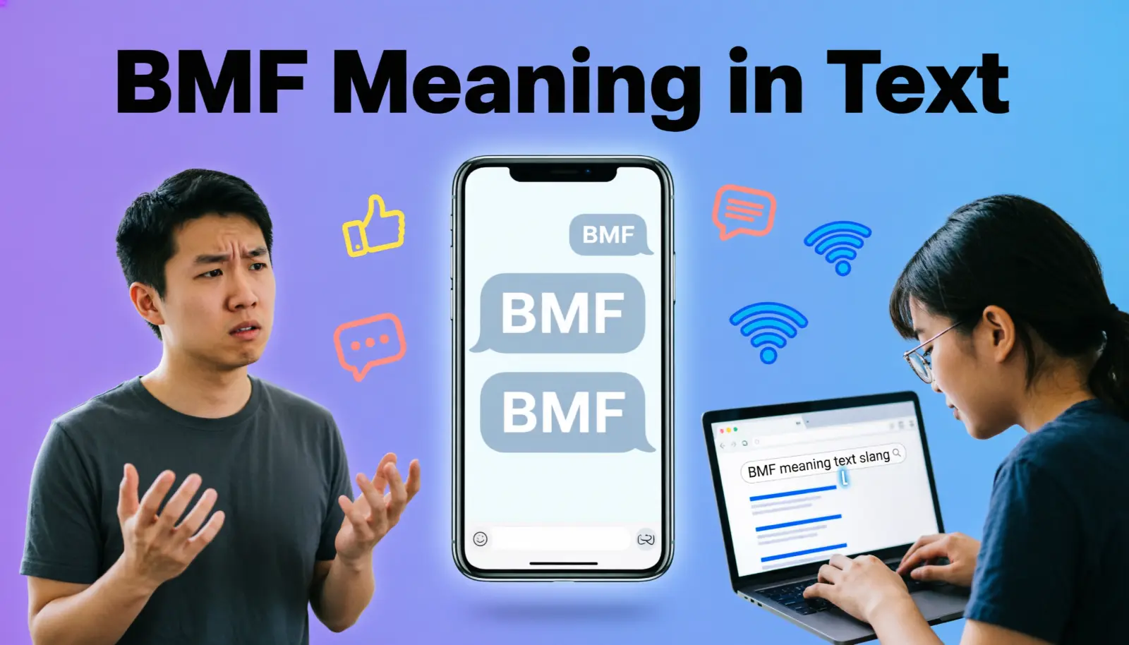 BMF Meaning in Text