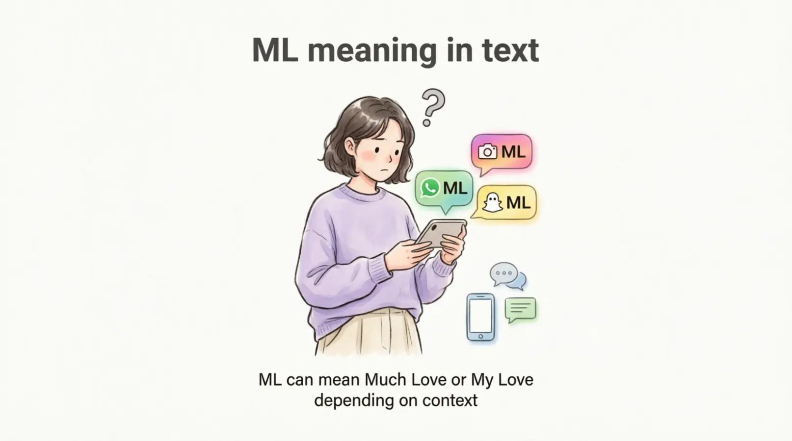 ML Meaning in Text