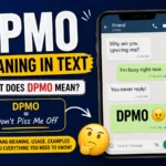 DPMO Meaning in Text