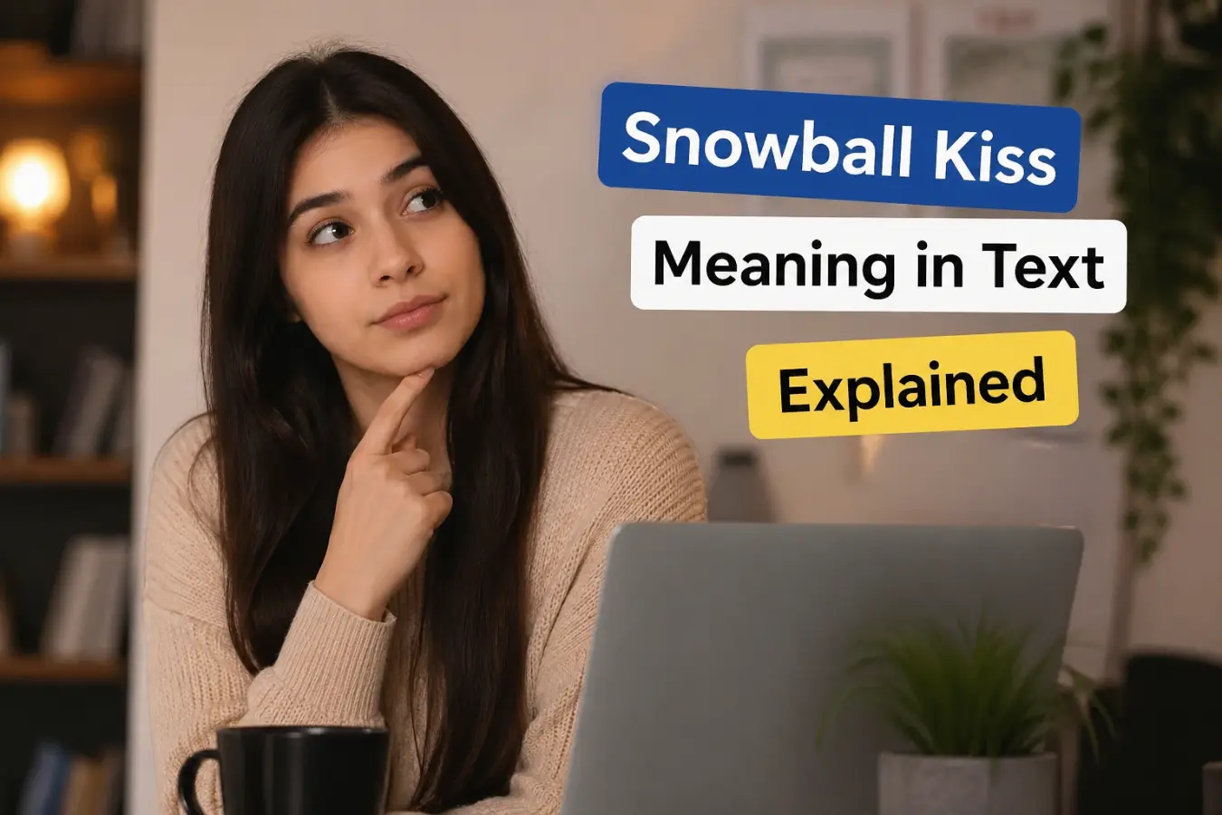 Snowball Kiss Meaning in Text