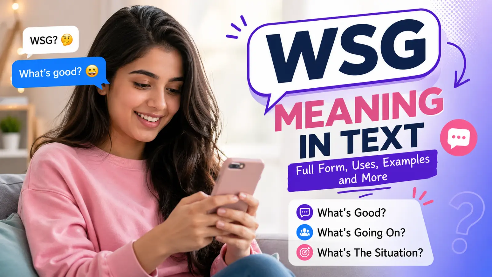 WSG Meaning in Text