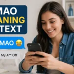 LMAO Meaning in Text