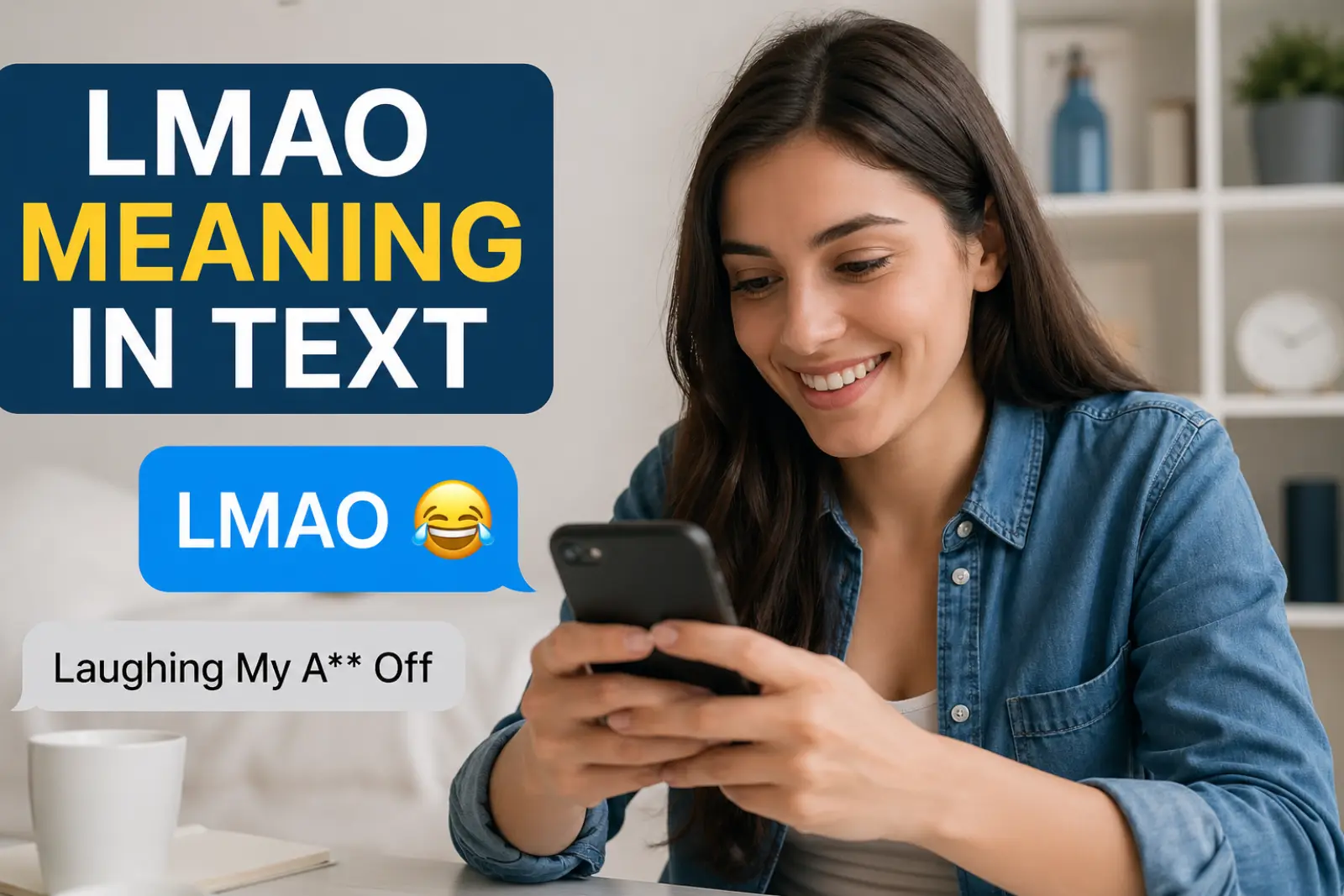 LMAO Meaning in Text