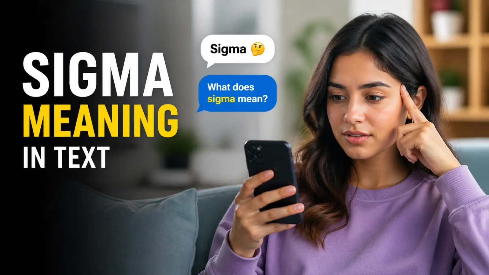 Sigma Meaning in Text