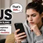 Sus Meaning Slang