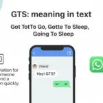 Gts meaning in text