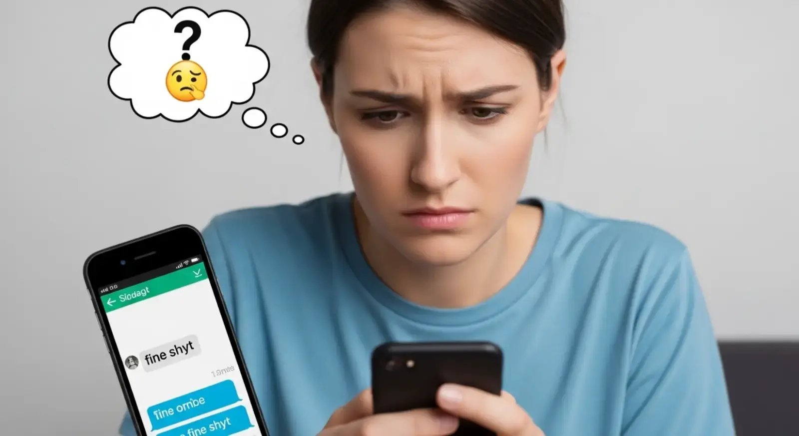 Fine shyt meaning in text