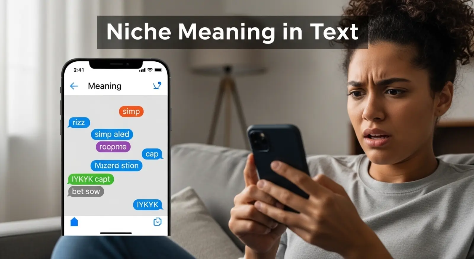Niche Meaning in Text