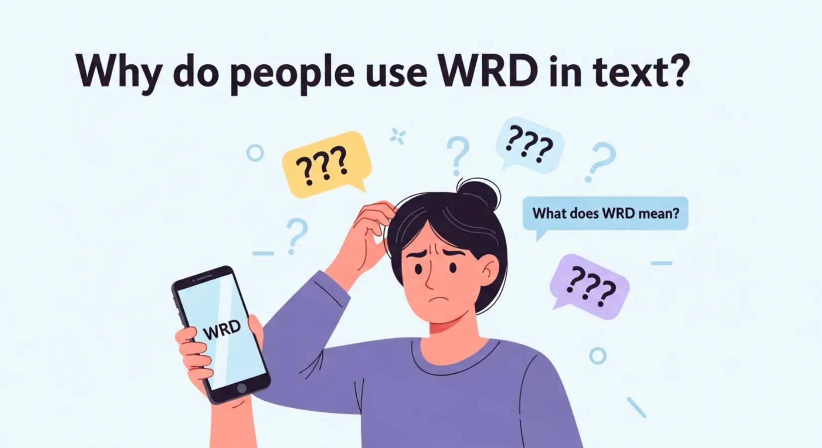 WRD Meaning In Text