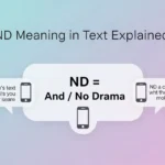 ND Meaning in Text