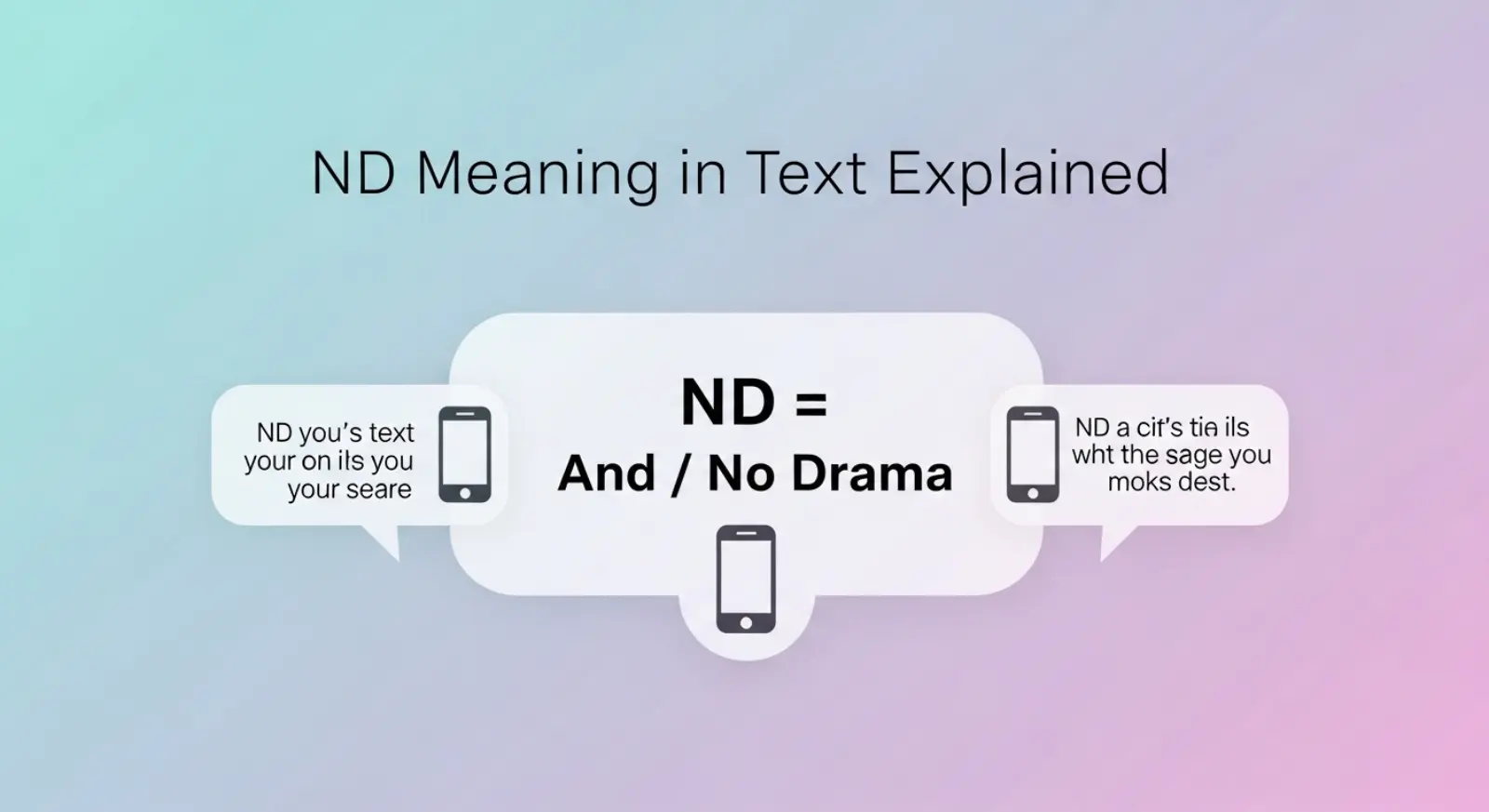 ND Meaning in Text