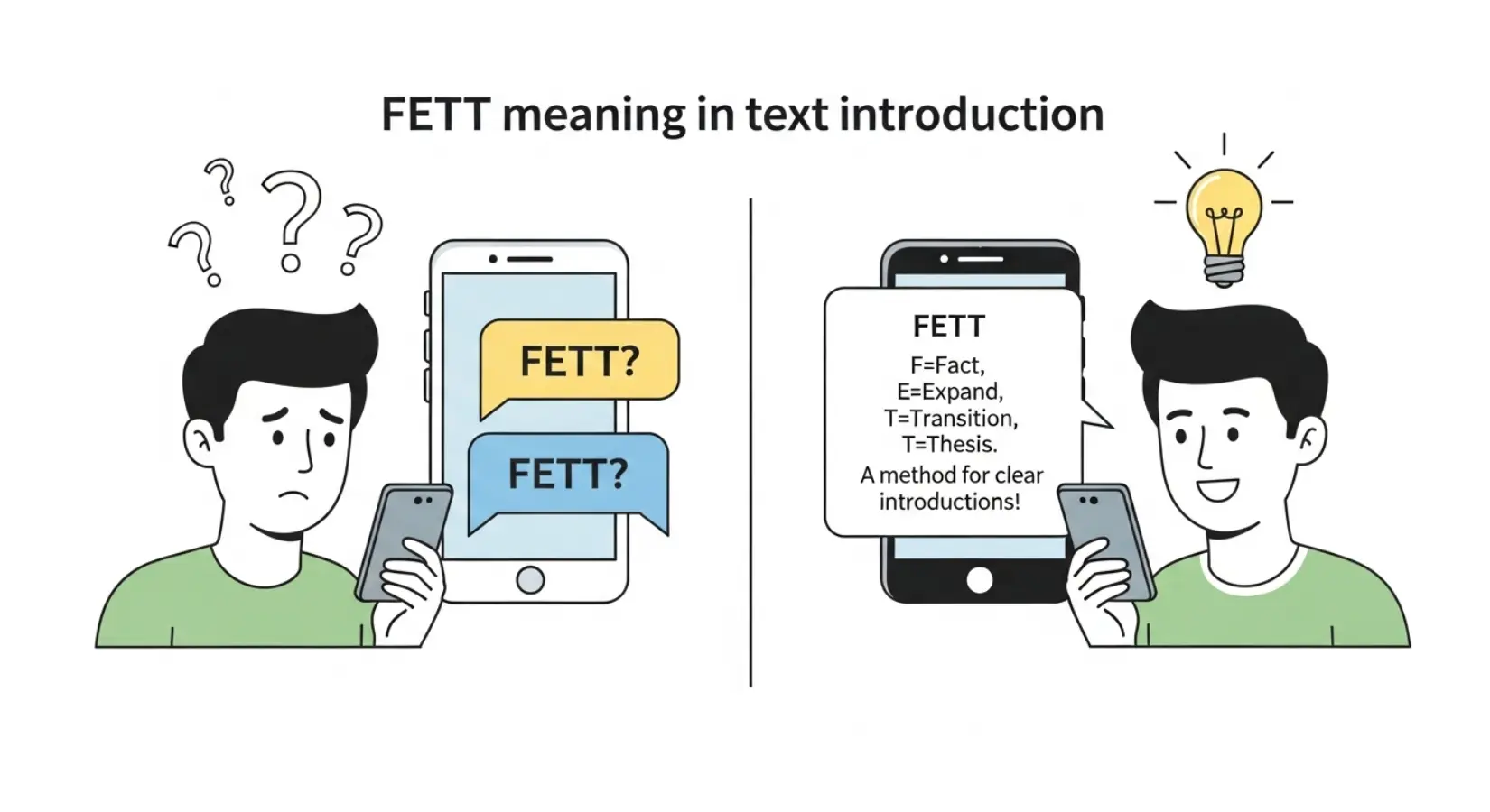 FETT Meaning in Text