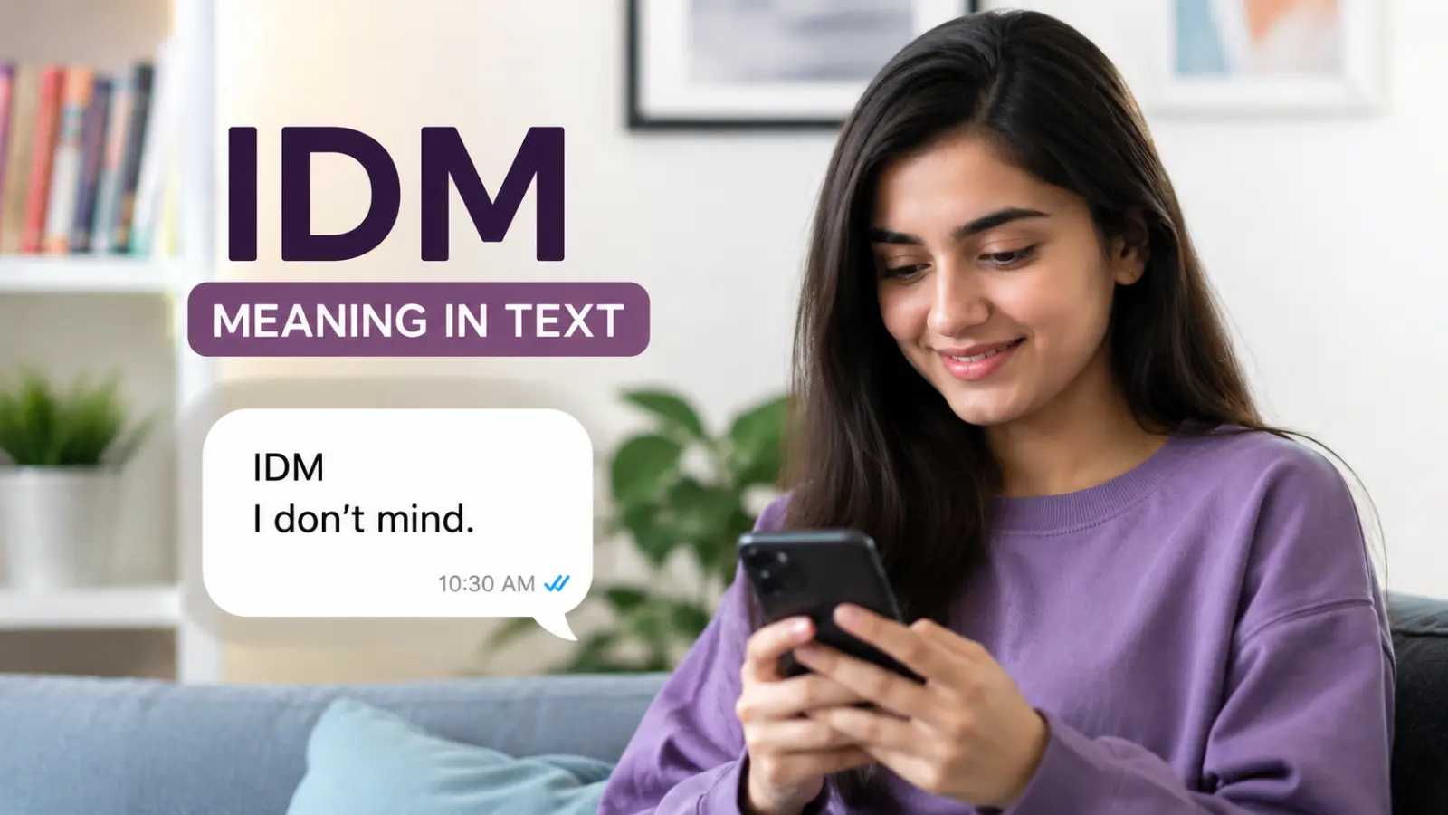 IDM Meaning in Text